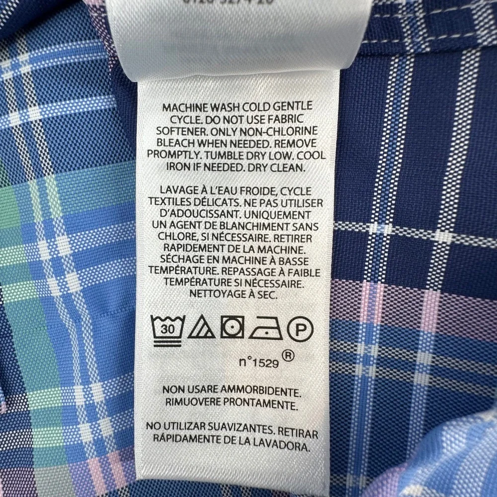 NWT‎ Polo Ralph Lauren Performance Plaid Shirt Mens 2XLT Wicking